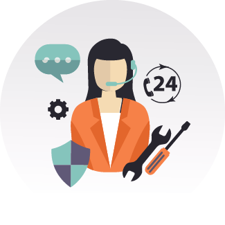 QUICKLY, EFFECTIVE SUPPORT